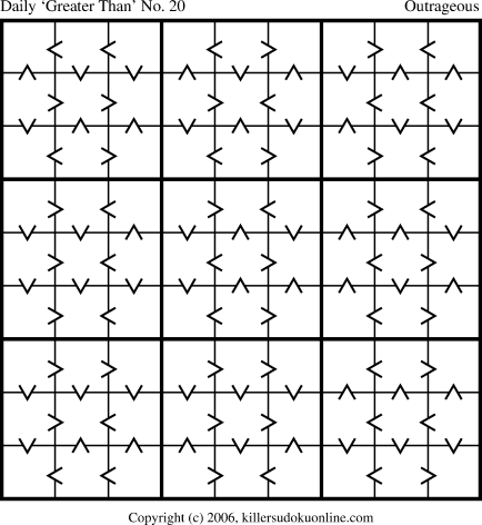 Killer Sudoku for 5/12/2006