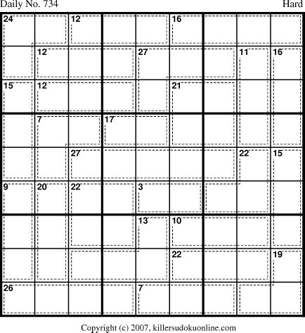 Killer Sudoku for 12/28/2007