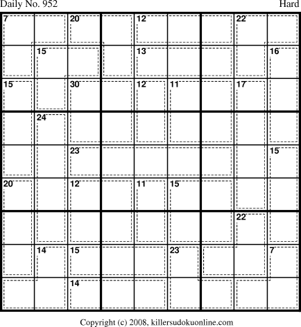 Killer Sudoku for 8/2/2008