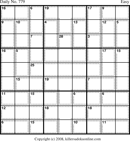 Killer Sudoku for 2/11/2008