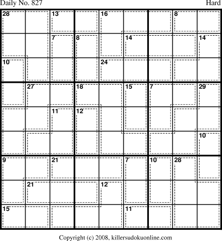 Killer Sudoku for 3/30/2008
