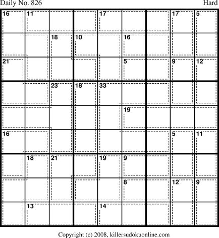 Killer Sudoku for 3/29/2008