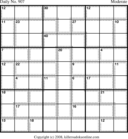 Killer Sudoku for 6/18/2008