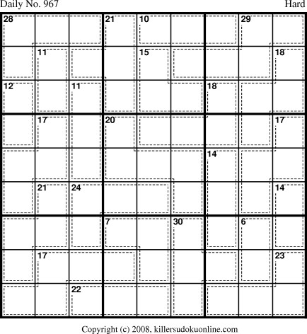Killer Sudoku for 8/17/2008