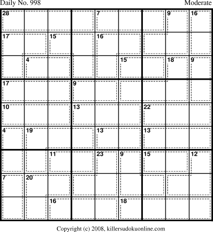 Killer Sudoku for 9/17/2008