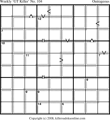 Killer Sudoku for 4/7/2008