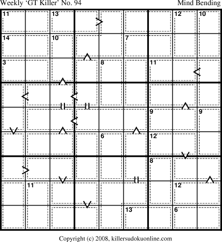 Killer Sudoku for 1/28/2008