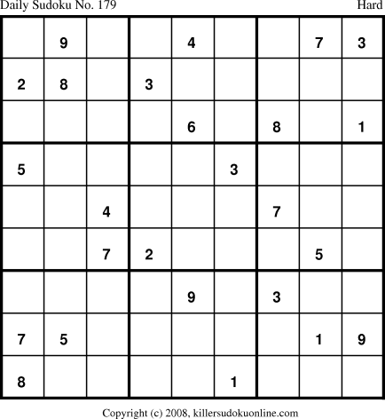 Killer Sudoku for 9/4/2008
