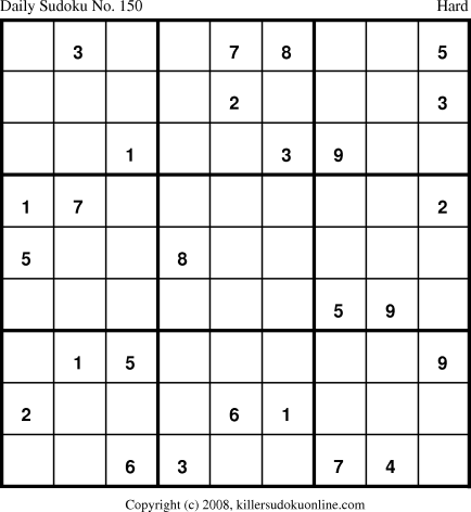 Killer Sudoku for 8/6/2008