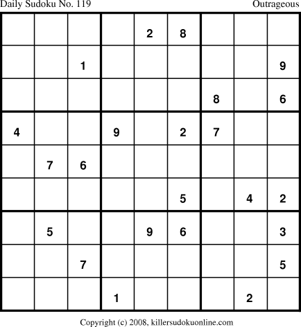 Killer Sudoku for 7/6/2008
