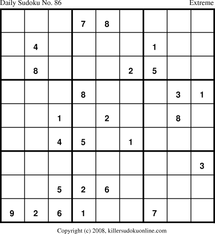 Killer Sudoku for 6/3/2008