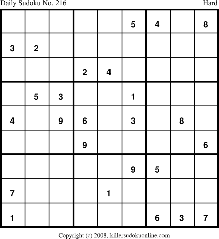 Killer Sudoku for 10/11/2008