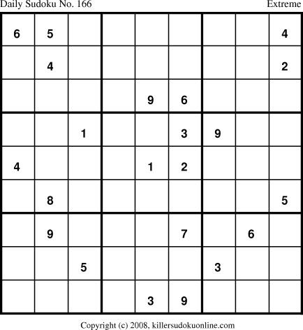Killer Sudoku for 8/22/2008