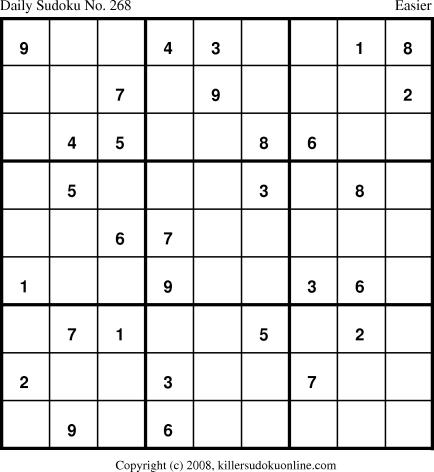 Killer Sudoku for 12/1/2008