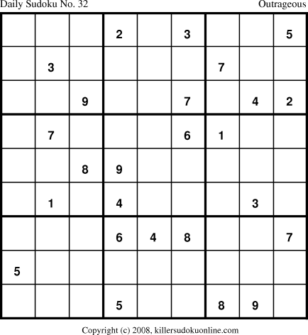 Killer Sudoku for 4/10/2008