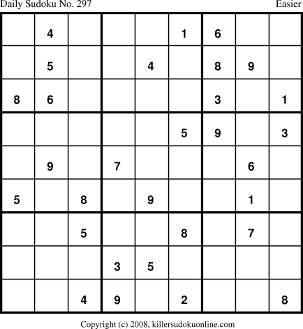 Killer Sudoku for 12/30/2008