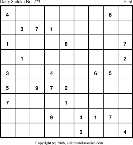 Killer Sudoku for 12/6/2008