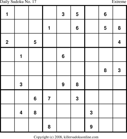 Killer Sudoku for 3/26/2008