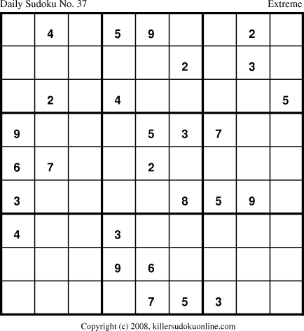 Killer Sudoku for 4/15/2008