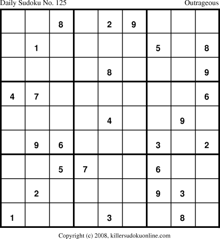Killer Sudoku for 7/12/2008
