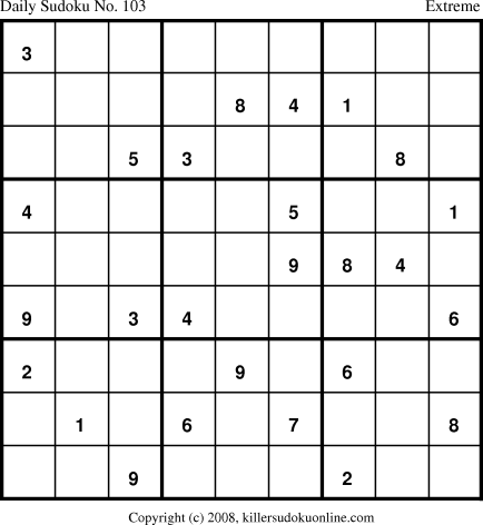 Killer Sudoku for 6/20/2008