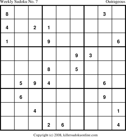 Killer Sudoku for 4/21/2008