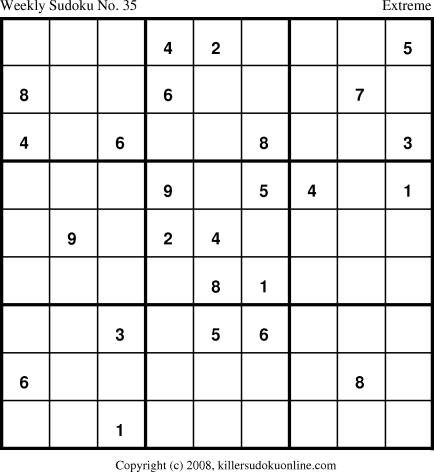 Killer Sudoku for 11/3/2008