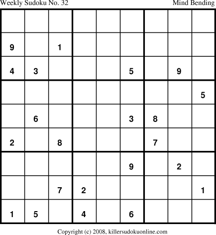 Killer Sudoku for 10/13/2008