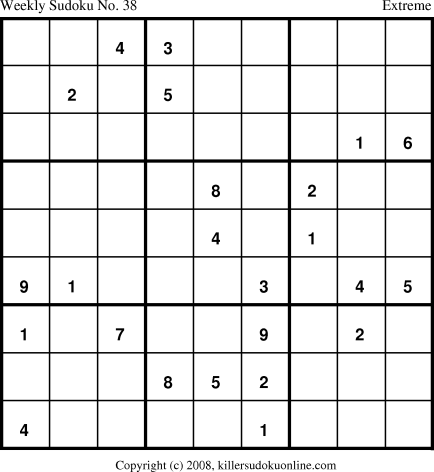 Killer Sudoku for 11/24/2008
