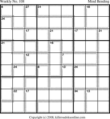 Killer Sudoku for 1/28/2008