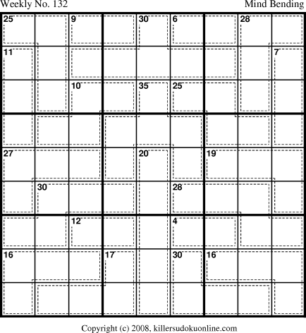Killer Sudoku for 7/14/2008