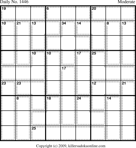 Killer Sudoku for 12/3/2009