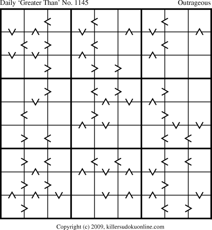 Killer Sudoku for 6/7/2009
