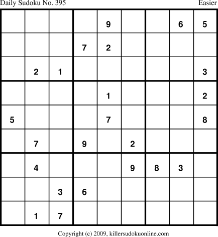 Killer Sudoku for 4/7/2009