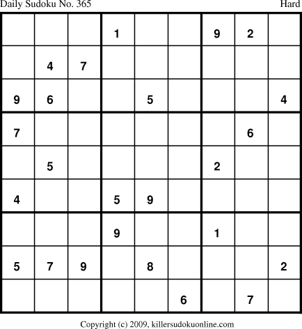 Killer Sudoku for 3/8/2009