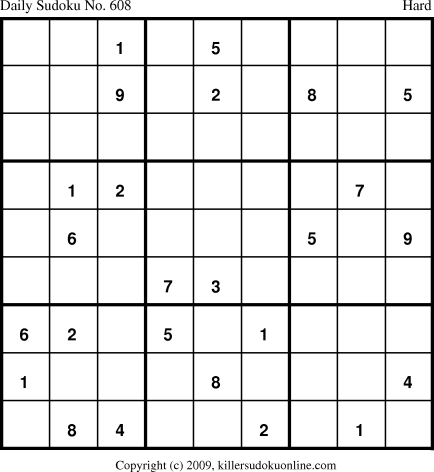 Killer Sudoku for 11/1/2009
