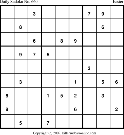 Killer Sudoku for 12/23/2009