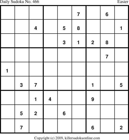 Killer Sudoku for 6/17/2009