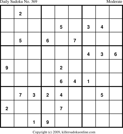 Killer Sudoku for 3/12/2009