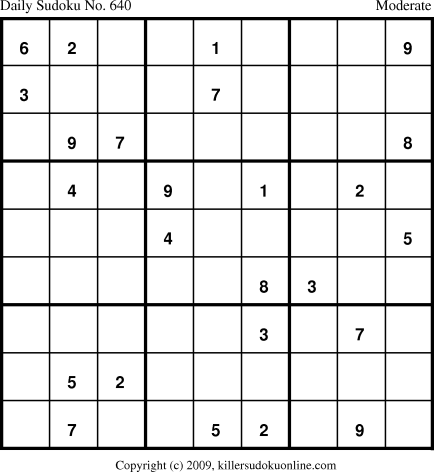 Killer Sudoku for 12/3/2009