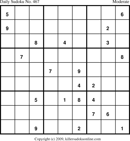 Killer Sudoku for 6/18/2009