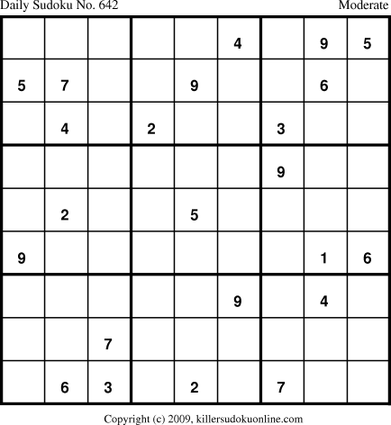 Killer Sudoku for 12/5/2009