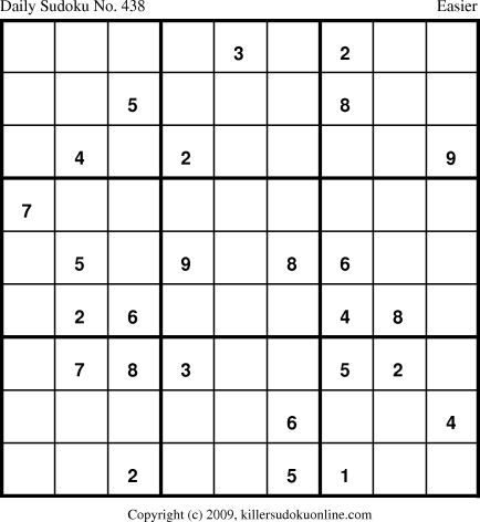 Killer Sudoku for 5/20/2009