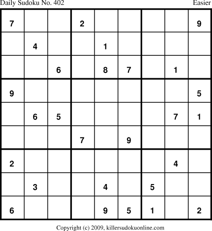 Killer Sudoku for 4/14/2009