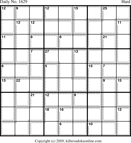 Killer Sudoku for 6/4/2010