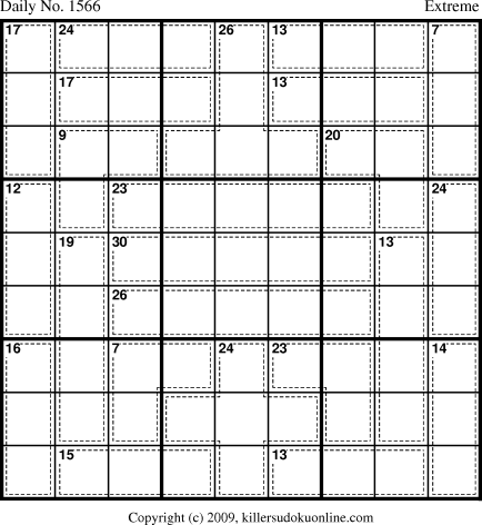 Killer Sudoku for 4/2/2010