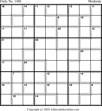Killer Sudoku for 1/12/2010