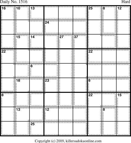 Killer Sudoku for 2/11/2010