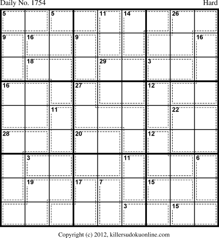 Killer Sudoku for 10/7/2010