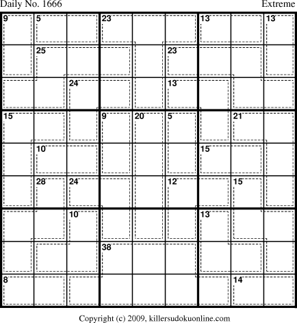 Killer Sudoku for 7/11/2010